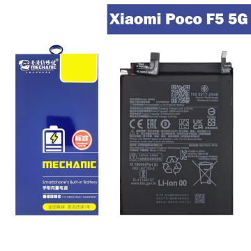Xiaomi Poco F5 5G Battery Replacement - Mechanics 5000mAh (BP4K) - Image 2