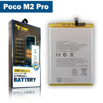 Xiaomi Poco M2 Pro Battery Replacement - ZNF 5000mAh (BN56) - Image 2
