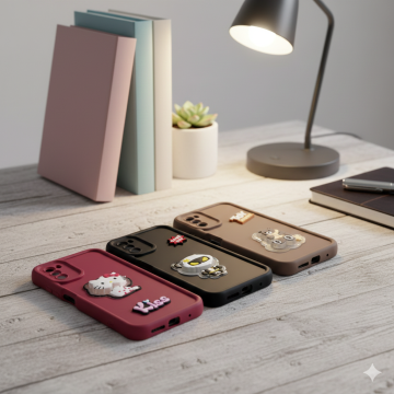 Xiaomi Poco M3 Cute Kitty Blinking Lights Soft Colorful Phone Case - Image 2