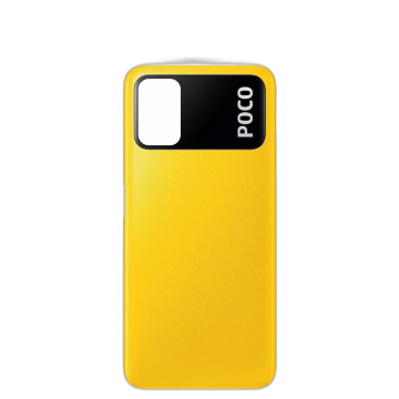 Xiaomi Poco M3 Rear Back Body Casing Housing Replacement Battery Back Door For Xiaomi Poco M3 - Yellow - Image 2
