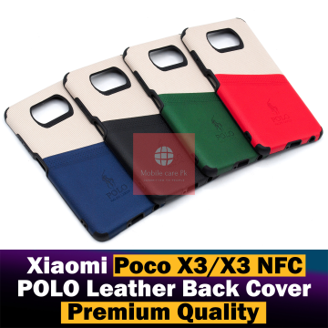 Xiaomi Poco X3 Back Cover Leather Type Soft Poco X3 Case For Boys - Image 2