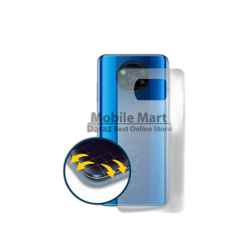 Xiaomi Poco X3 Back Protector Skin Matte Style Protector For Xiaomi Poco X3 - Image 2