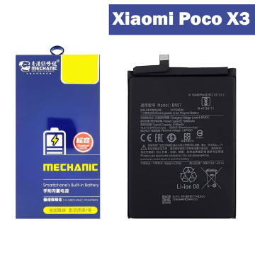 Xiaomi Poco X3 Battery Replacement - Mechanics 6000mAh (BN61) - Image 2