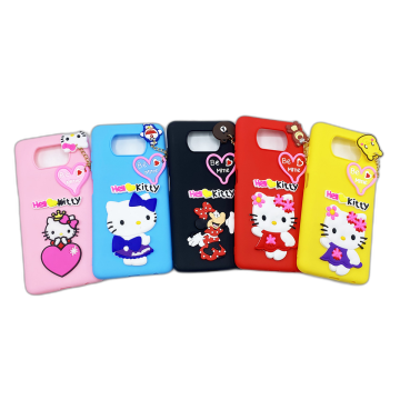 Xiaomi Poco X3 NFC Hello Kitty Mickey Mouse Bracelet Chain Soft Girls Case Cover