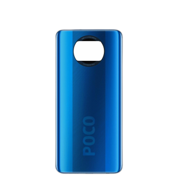 Xiaomi Poco X3 Rear Back Body Casing Housing Replacement Battery Back Door For Xiaomi Poco X3 - Blue - Image 2