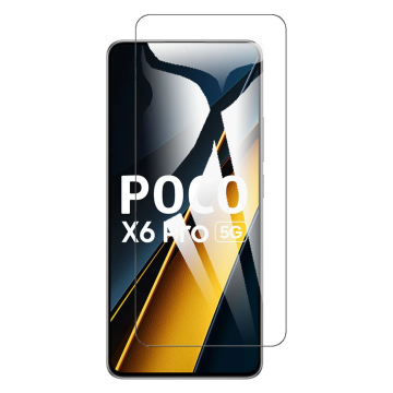 Xiaomi Poco X6 Pro Glass Protector simple Tempered Glass For Xiaomi Poco X6 Pro  - Image 2