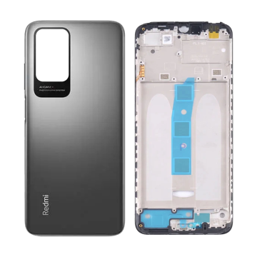 Xiaomi Redmi 10 Rear Complete Body Casing Housing Replacement For Redmi 10 - Gray - Image 2