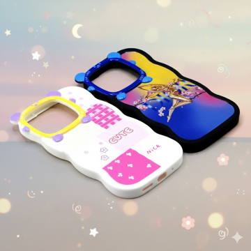 Xiaomi Redmi 10A Fancy Wave Style Printed Mobile Cover