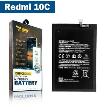 Xiaomi Redmi 10C Battery Replacement - ZNF 5000mAh (BN5G) - Image 2