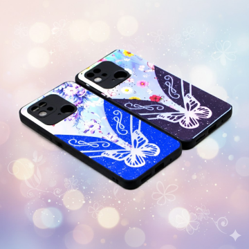 Xiaomi Redmi 10C Glitter Mirror Style Back Cover - Image 2