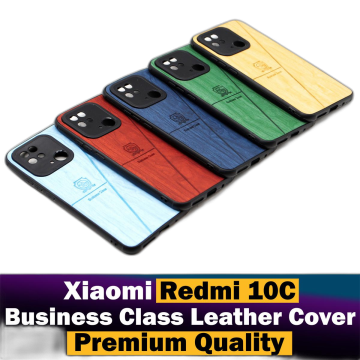Xiaomi Redmi 10C Leather Cover Business Class Case - Image 2