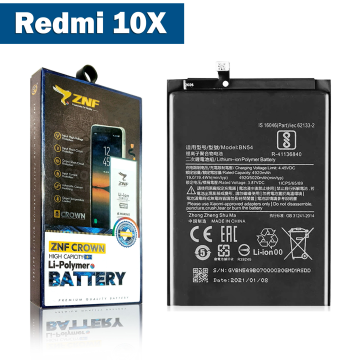 Xiaomi Redmi 10X Battery Replacement - ZNF 5020mAh (BN54) - Image 2