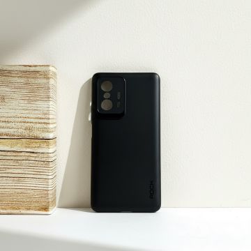 Xiaomi Redmi 11T Back Cover Black Soft Case For Xiaomi Redmi 11T - Rock Style