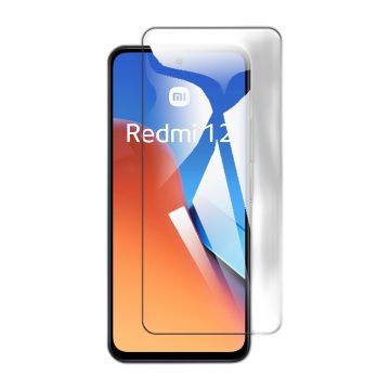 Xiaomi Redmi 12 Glass Protector simple Tempered Glass For Xiaomi Redmi 12  - Image 2