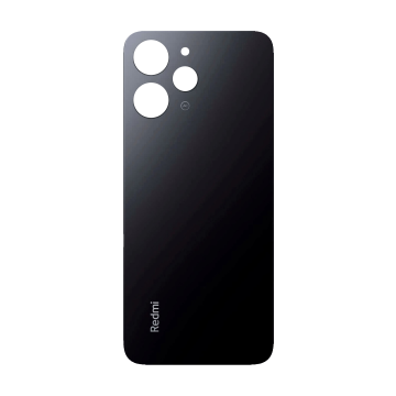 Xiaomi Redmi 12 Rear Back Body Casing Housing Replacement Battery Back Door For Redmi 12 - Black - Image 2
