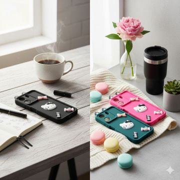 Xiaomi Redmi 13 4G Fancy Kitty Case Sweet Style Cover