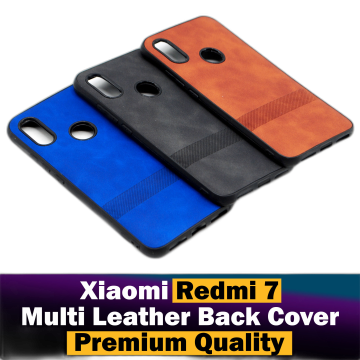 Xiaomi Redmi 7 Soft Leather Cover