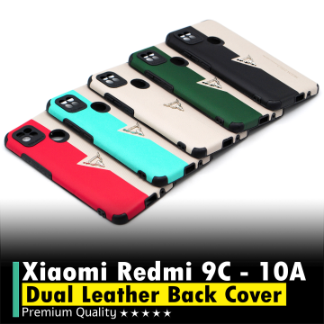Xiaomi Redmi 9c Back Cover Soft Dual Leather Case For Xiaomi Redmi 9c - Image 2