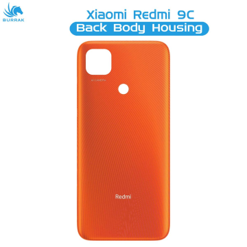 Xiaomi Redmi 9C Rear Back Body Casing Housing Replacement Battery Back Door For Xiaomi Redmi 9C - Orange - Image 2