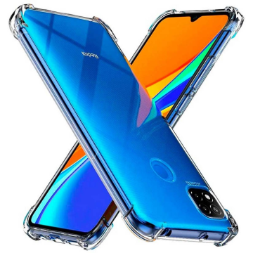 Xiaomi Redmi 9C Transparent Anti Shock Soft Crystal Clear Case Cover - Image 2