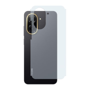 Xiaomi Redmi A5 Back Protector Carbon Fiber Matte Soft Skin Sheet - Image 2