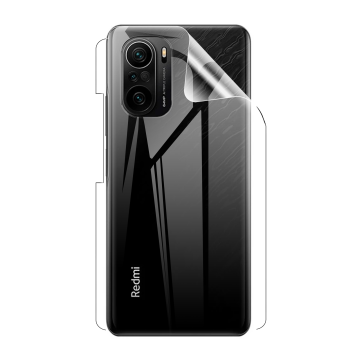 Xiaomi Redmi K40 Back Clear Jelly Protector Soft Film Protection Hydrogel - Image 2