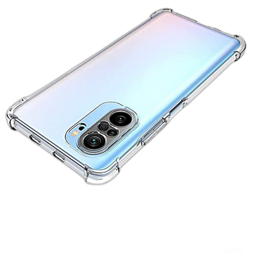 Xiaomi Redmi K40 Back Cover Transparent Extra Bumper Anti Shock Soft Crystal Clear Case For Xiaomi Redmi K40 - Image 2