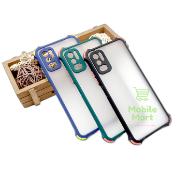 Xiaomi Redmi Note 10 5G Back Cover Smoky Matte Bumper Armor Case Camera Protection Cover For Xiaomi Redmi Note 10 5G - Image 2