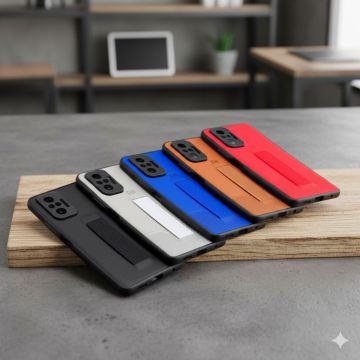 Xiaomi Redmi Note 10 Pro Back Cover Multicolour Strap Leather Case For Xiaomi Redmi Note 10 Pro - Image 2