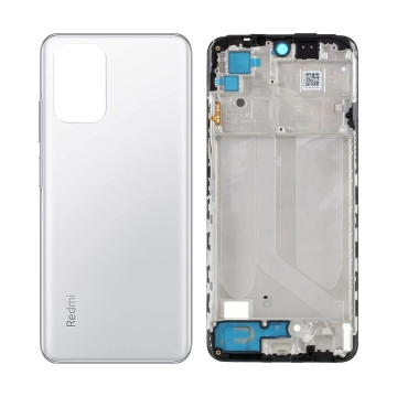 Xiaomi Redmi Note 10 Rear Complete Body Casing Housing Replacement For Redmi Note 10 - White - Image 2