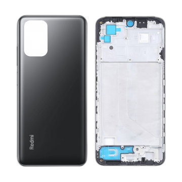 Xiaomi Redmi Note 10s Rear Complete Body Casing Housing Replacement For Redmi Note 10s - Black - Image 2