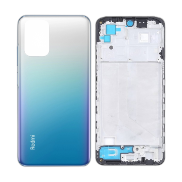 Xiaomi Redmi Note 10s Rear Complete Body Casing Housing Replacement For Redmi Note 10s - Blue - Image 2