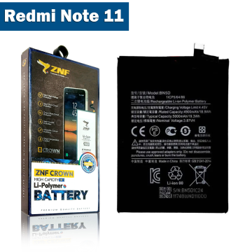 Xiaomi Redmi Note 11 Battery Replacement - ZNF 5000mAh (BN5D) - Image 2