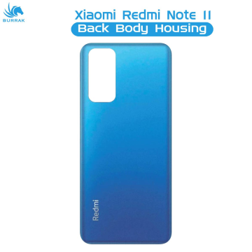 Xiaomi Redmi Note 11 Rear Back Body Casing Housing Replacement Battery Back Door For Xiaomi Redmi Note 11 - Blue - Image 2
