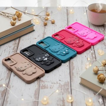 Xiaomi Redmi Note 11 Soft Mirror Kitty Mobile Cover
