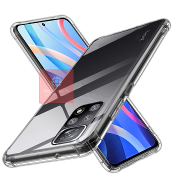 Xiaomi Redmi Note 11 Transparent Anti Shock Soft Crystal Clear Case - Image 2