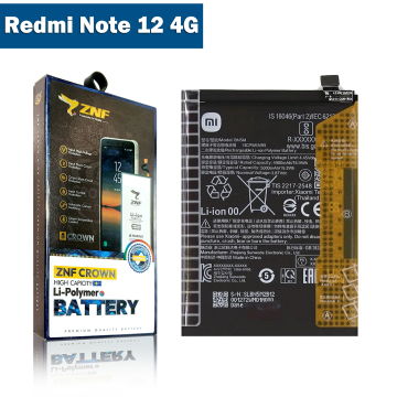 Xiaomi Redmi Note 12 4G Battery Replacement - ZNF 5000mAh (BN5M) - Image 2