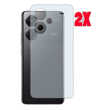 Xiaomi Redmi Note 13 Pro Plus Back Protector Skin Matte Style Protector For Xiaomi Redmi Note 13 Pro Plus  - Image 2