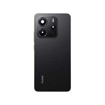 Xiaomi Redmi Note 14 Back Body Housing - Includes Side Ring, Buttons & Camera Lens Black - Image 2