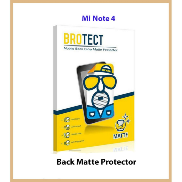 Xiaomi Redmi Note 4 Back Protector Skin Matte Style Protector For Xiaomi Redmi Note 4  - Image 2
