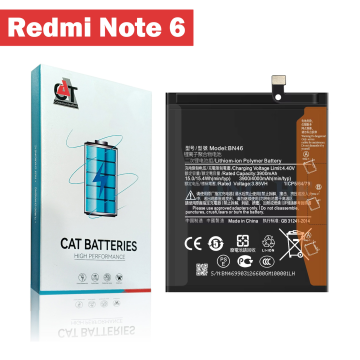 Xiaomi Redmi Note 6 Battery Replacement - CAT 4000mAh (BN46) - Image 2