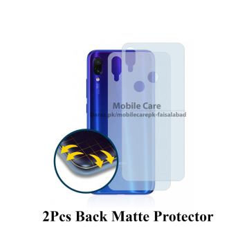 Xiaomi Redmi Note 7 Back Protector Skin Matte Style Protector For Xiaomi Redmi Note 7 - Image 2