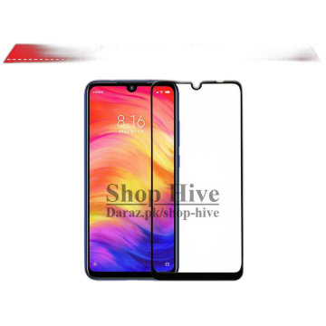 Xiaomi Redmi Note 7 Full Screen Protector 9D Tempered Glass Protector For Xiaomi Redmi Note 7 - Image 2