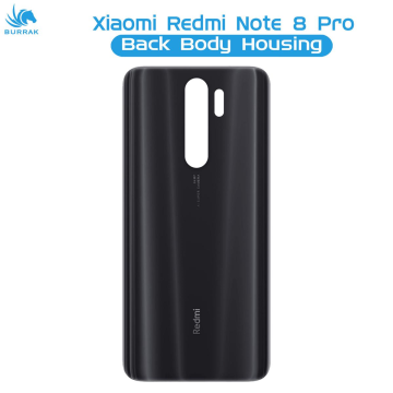 Xiaomi Redmi Note 8 Pro Rear Back Body Casing Housing Replacement Battery Back Door For Xiaomi Redmi Note 8 Pro - Black - Image 2
