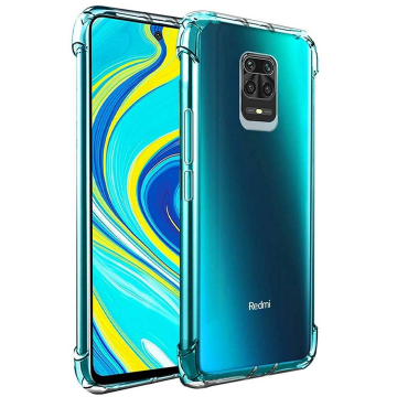 Xiaomi Redmi Note 9 Pro Back Cover Transparent Extra Bumper Anti Shock Soft Crystal Clear Case Cover For Xiaomi Redmi Note 9 Pro