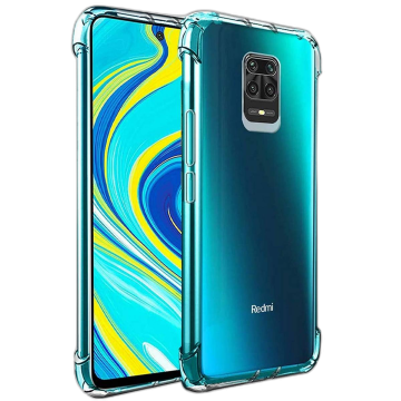 Xiaomi Redmi Note 9s Back Cover Transparent Extra Bumper Anti Shock Soft Crystal Clear Case Cover For Xiaomi Redmi Note 9s